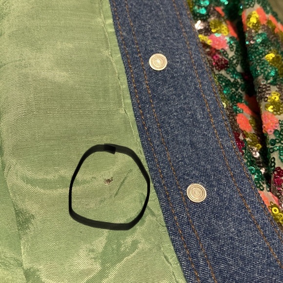 Manoush Sequin Denim Jacket - Picture 11 of 14